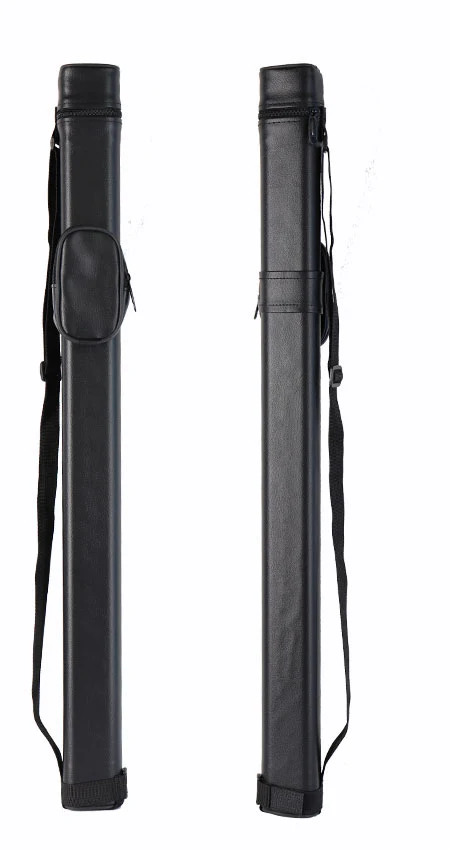 Economy Triangle Black 1x2 Hard Pool Cue Case - C12HS-BK - Image 2