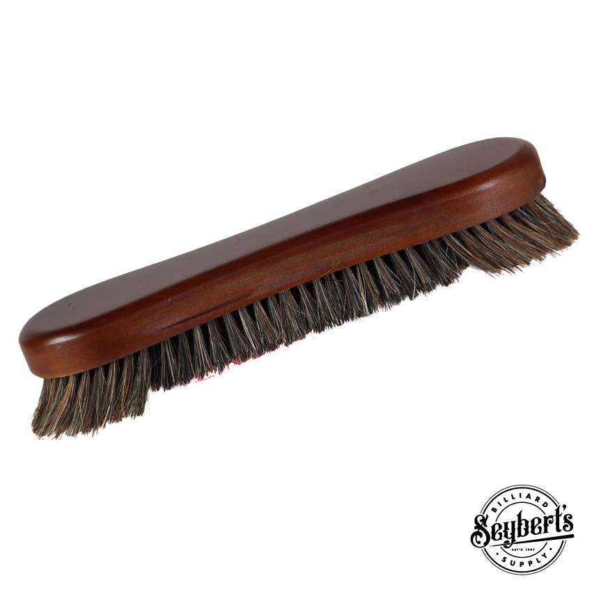 10 1/2 Horse Hair Wooden Pool Table Brush - Image 4