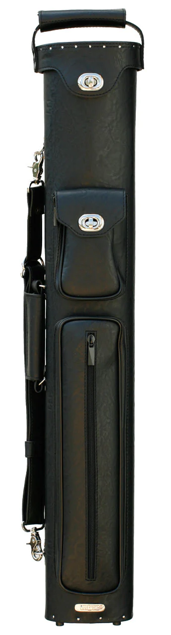 Instroke Premier Black 2x2 Pool Cue Case - P2X2B - Image 3