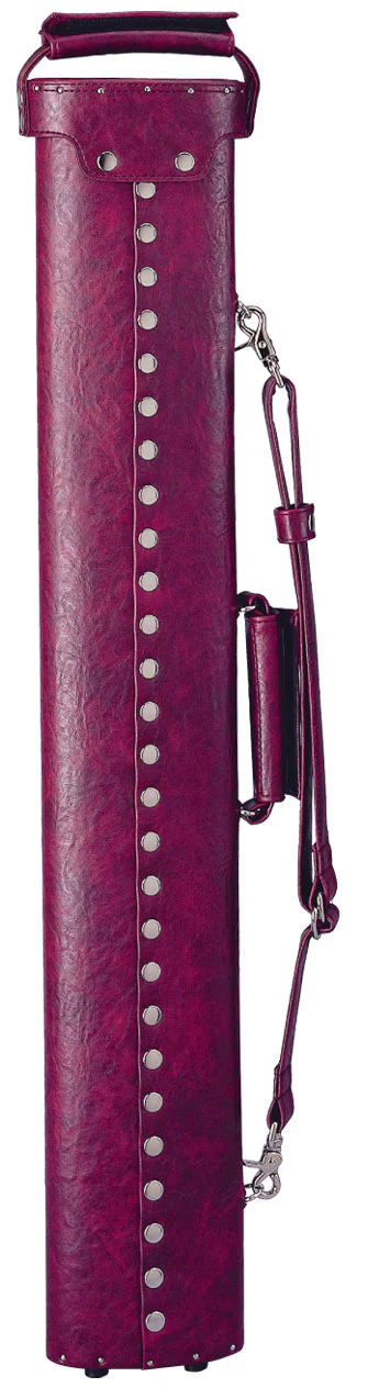Instroke Premier Burgundy 2x4 Pool Cue Case - P2X4BURG - Image 3