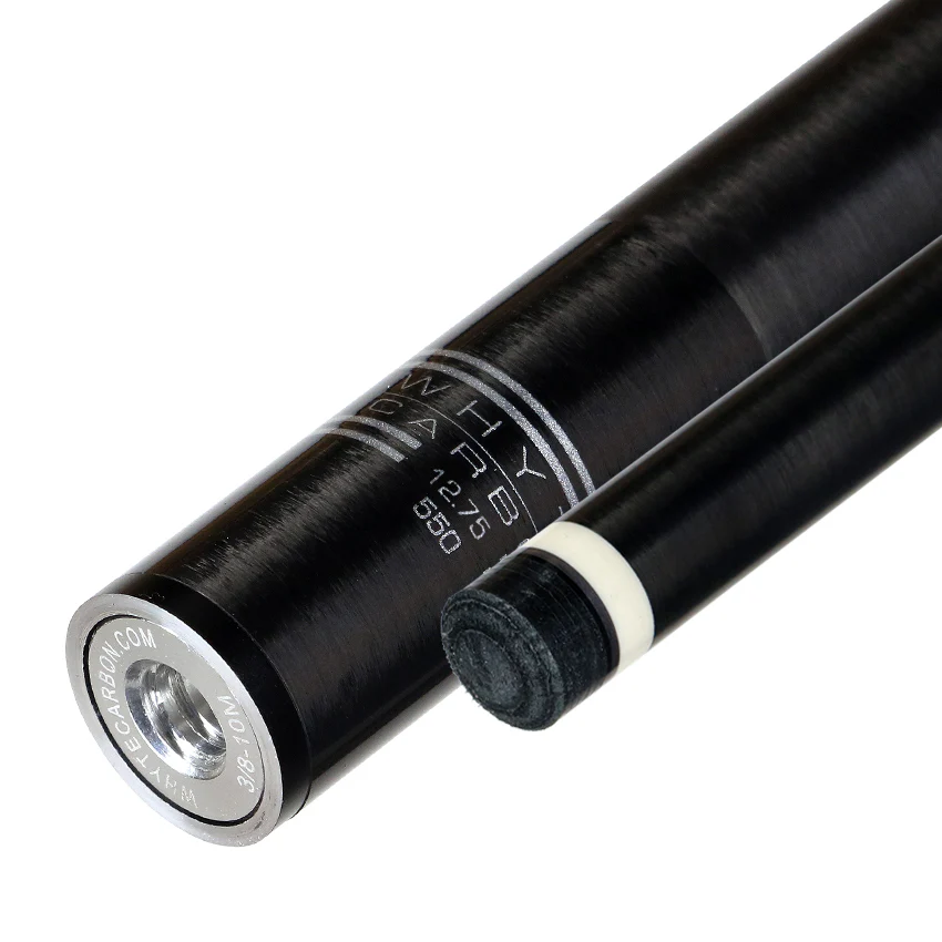 Triple 60 Whyte Carbon Cue Shaft-3/8 x 10 Thread Modified Carbon Fiber Play Shaft - Image 9