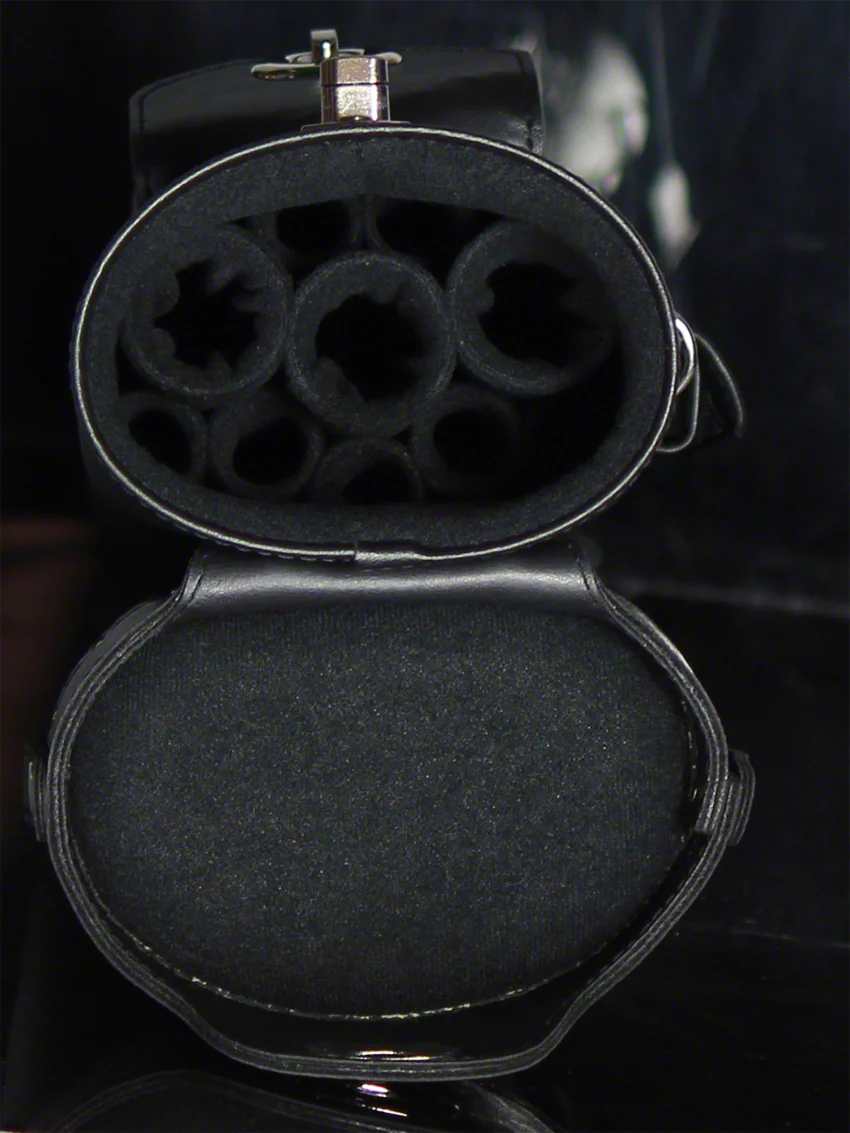 Instroke Geo Black 3x7 Pool Cue Case - GEO3X7B - Image 3