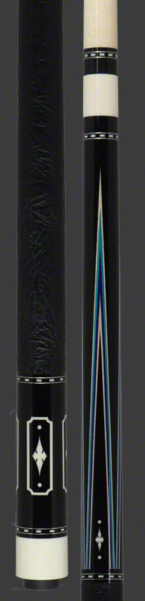 Ariel Carmeli Custom 4 point Ocean Purple Pool Cue - Image 3