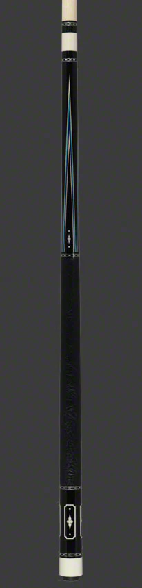Ariel Carmeli Custom 4 point Ocean Purple Pool Cue - Image 4