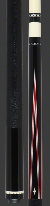 Ariel Carmeli Custom Red 4 point Pool Cue - Image 3