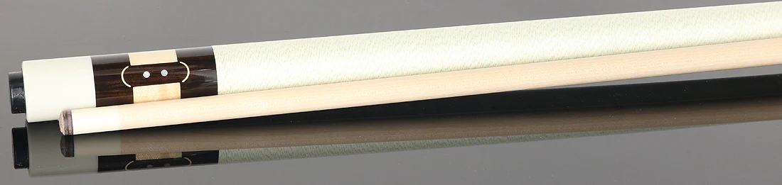 Balabushka Era Series Birdseye Maple with Ebony Points and Maple Window Inlays Pool Cue with Irish Linen Wrap - Image 3