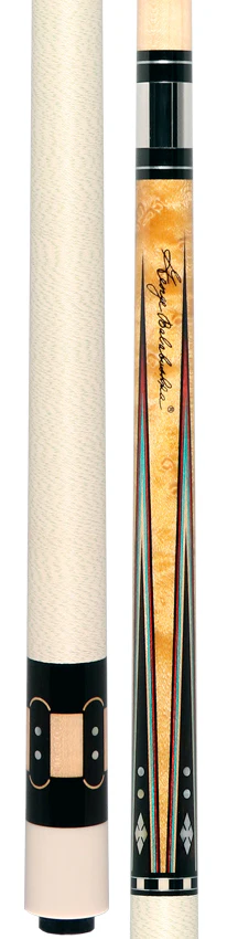 Balabushka Era Series Birdseye Maple with Ebony Points and Maple Window Inlays Pool Cue with Irish Linen Wrap - Image 5