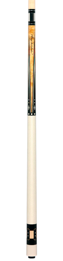 Balabushka Era Series Birdseye Maple with Ebony Points and Maple Window Inlays Pool Cue with Irish Linen Wrap - Image 6