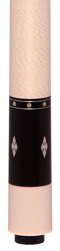 Balabushka GB Series Brown-Stained Birdseye Maple Forearm with 4 Ebony Points and Mother of Pearl Inlays Pool Cue Irish Linen Wrap - Image 4