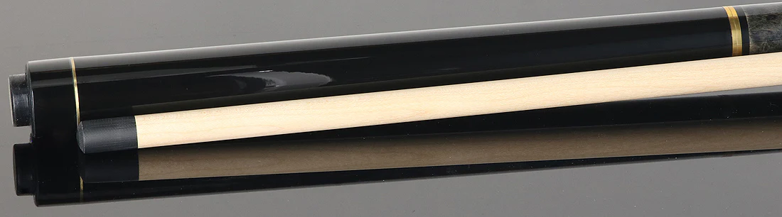 Balabushka Gray Stained Birdseye Maple Wrapless Break/Jump Pool Cue - Image 3