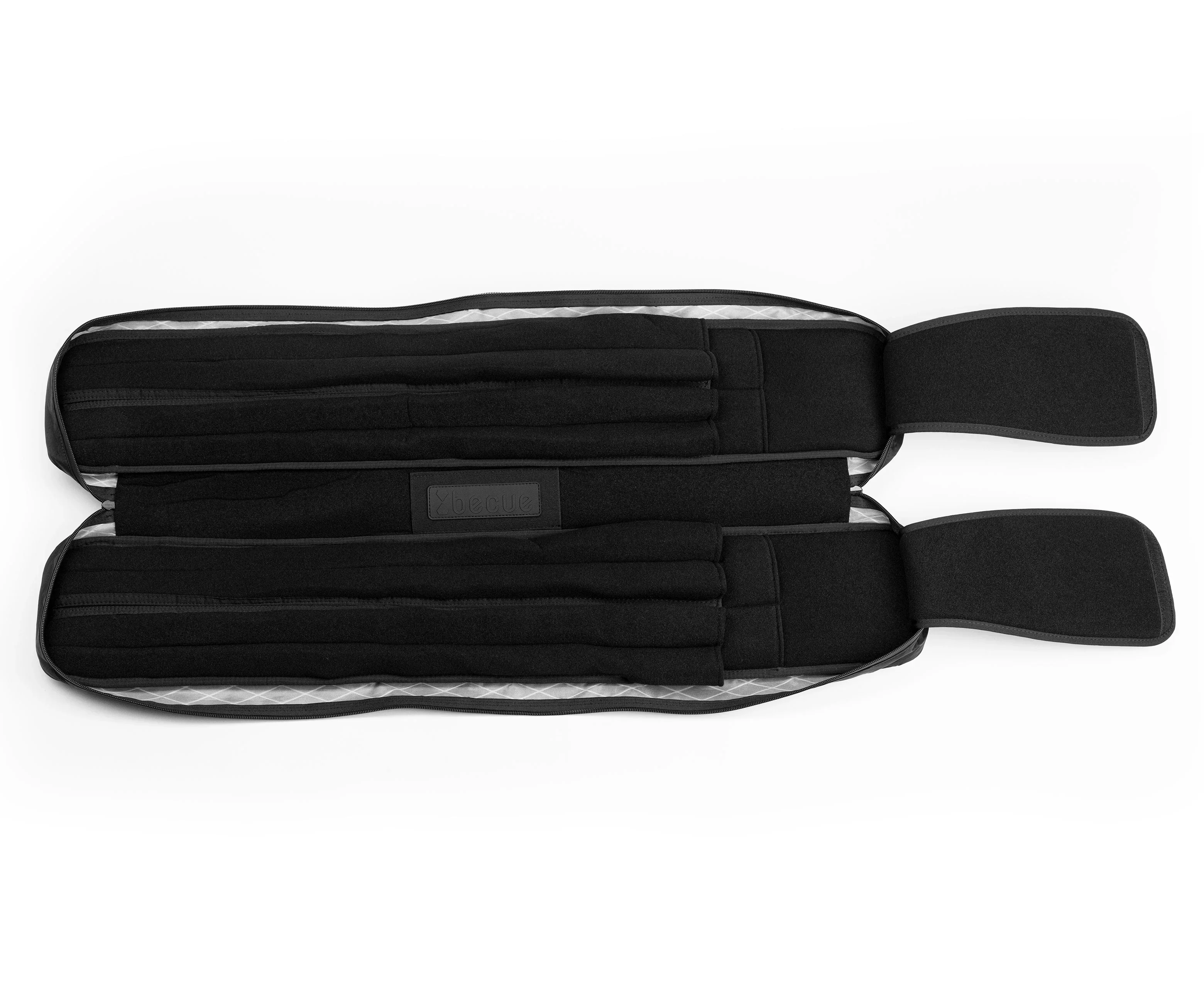 Becue Arax 4x8 Soft Butterfly Cue Case - Black - Image 3