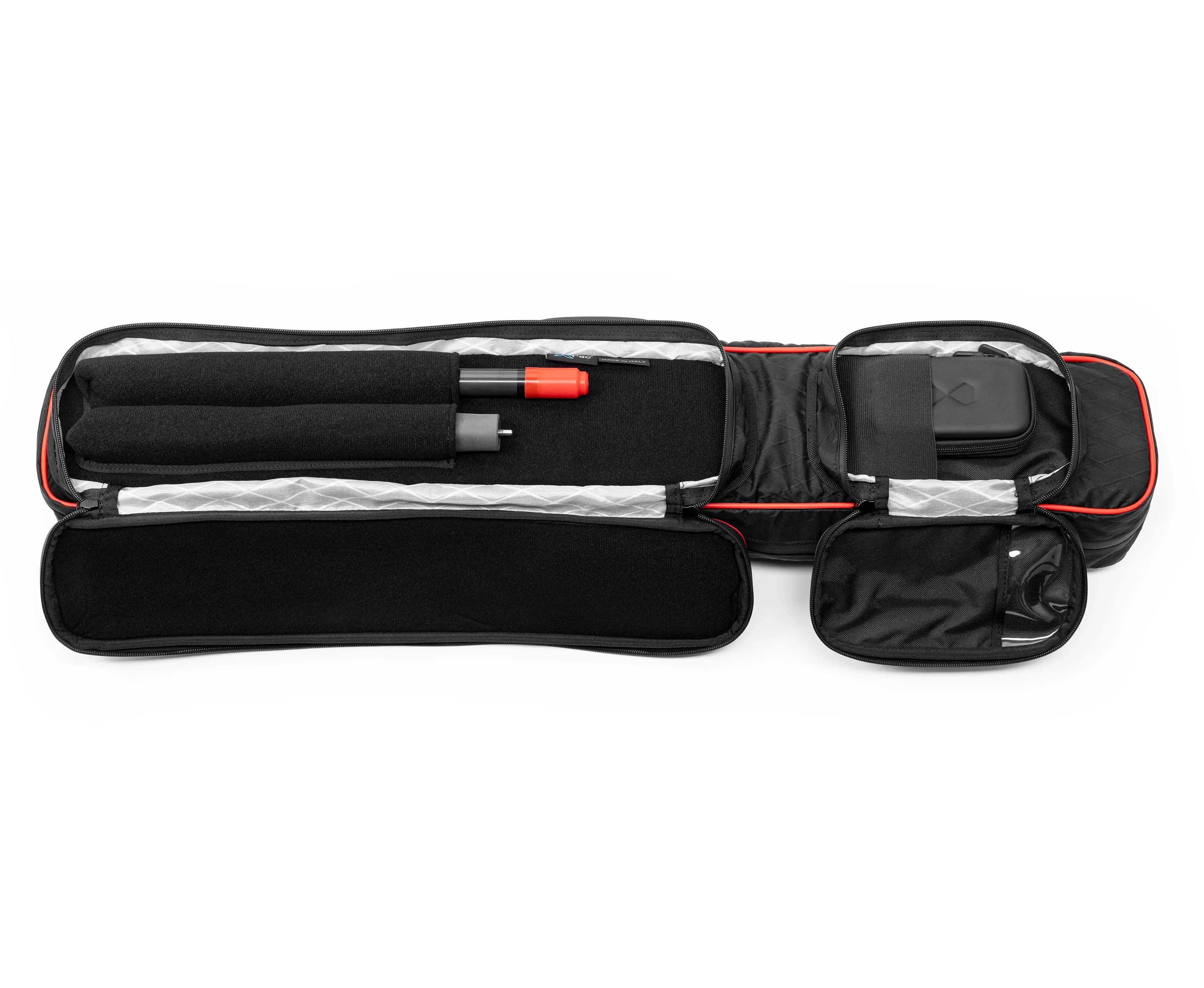 Becue Arax 4x8 Soft Butterfly Cue Case - Red - Image 7