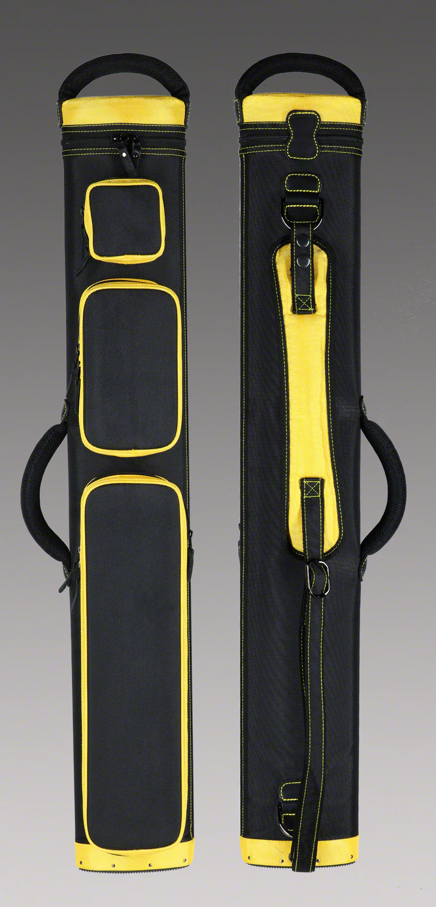 JB Ultimate Rugged Black/Gold Pool Cue Case - URBKGD - Image 5