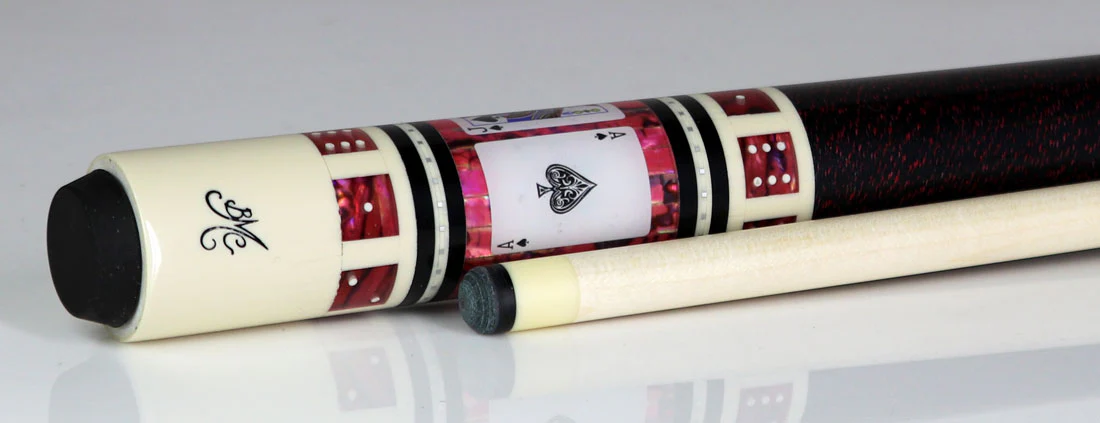 Meucci BMC Casino 9 White/Pink Pool Cue with Pro Shaft - BMC9PRO - Image 3