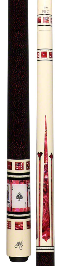 Meucci BMC Casino 9 White/Pink Pool Cue with Pro Shaft - BMC9PRO - Image 5