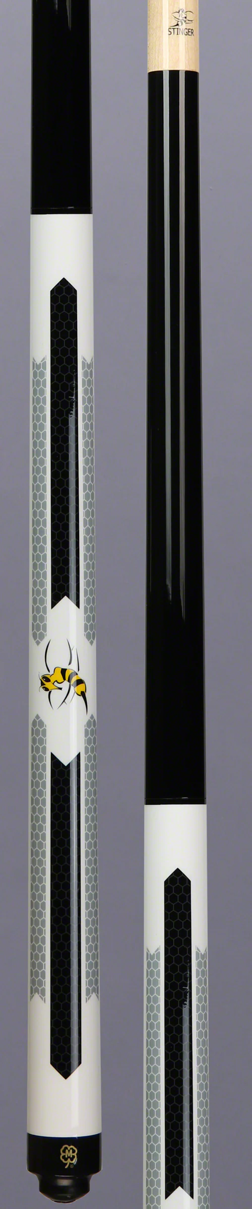 McDermott Stinger Black and White No Wrap Break/Jump Cue - NG07 - Image 3