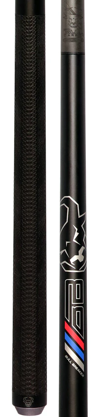 Bull Carbon Bull Breaker Gun Metal Break Cue with Multi-Zone Sport Grip Wrap - Image 5