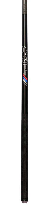 Bull Carbon Bull Breaker Gun Metal Break Cue with Multi-Zone Sport Grip Wrap - Image 6