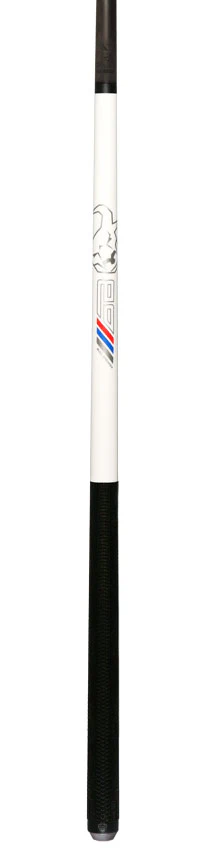 Bull Carbon Bull Breaker Pearl White Break Cue with Multi-Zone Sport Grip Wrap - Image 4