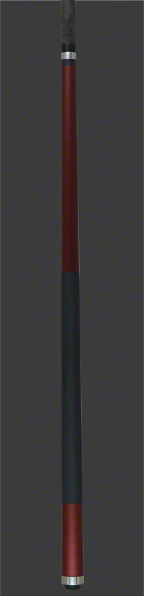 Bull Carbon Burgundy Stained Pool Cue with Bull Carbon Shaft - LD13 - Image 4