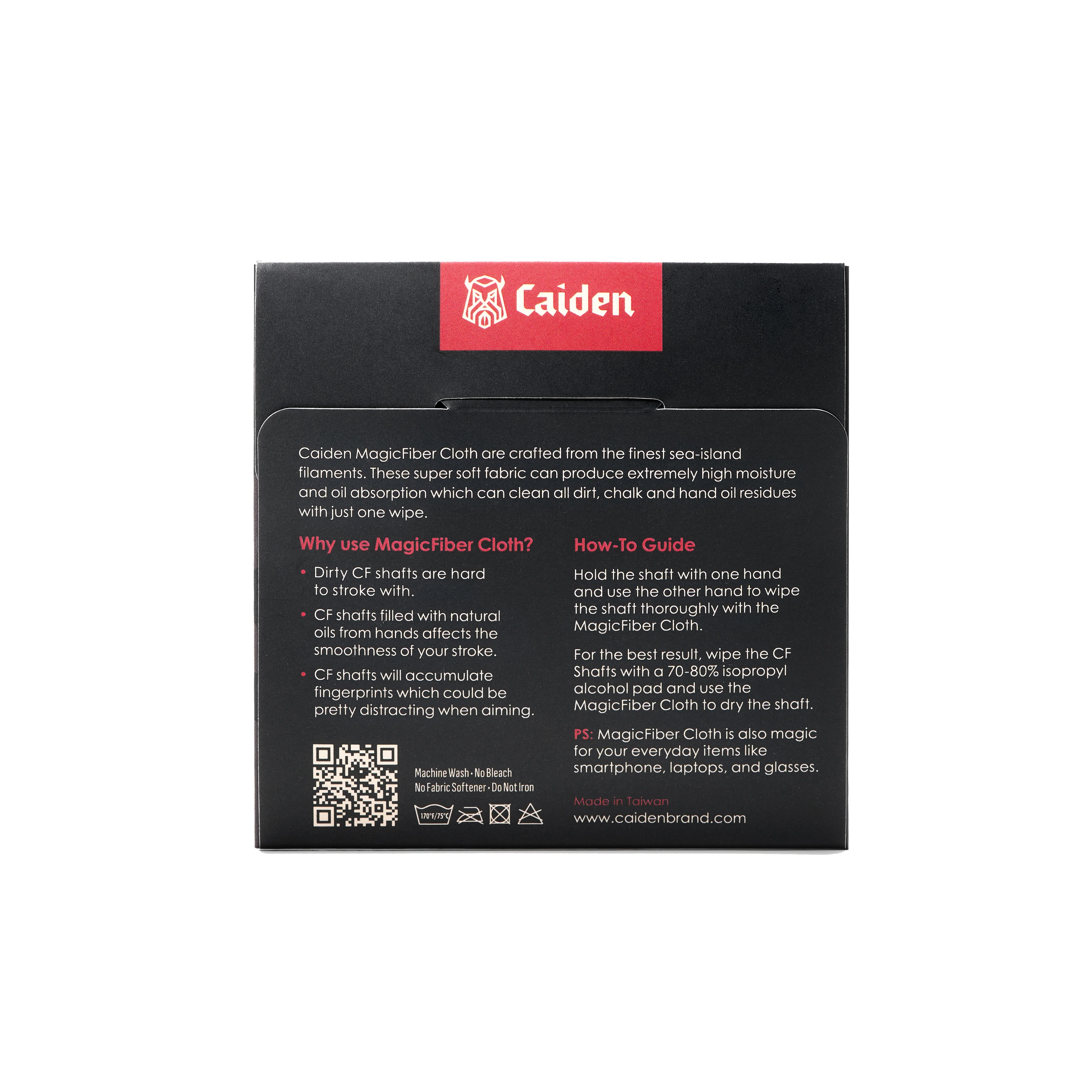 Caiden MagicFiber Cloth - Black - Image 4