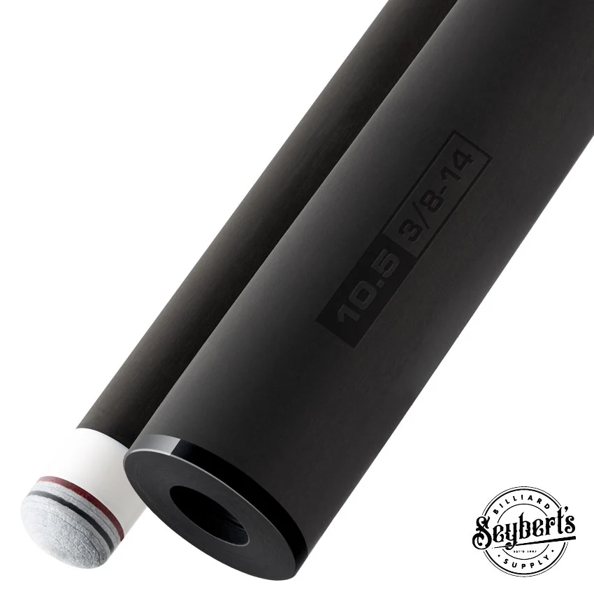 Cuetec Cynergy 3/8 x 14 -20mm Thin Collar Carbon Shaft - Image 4