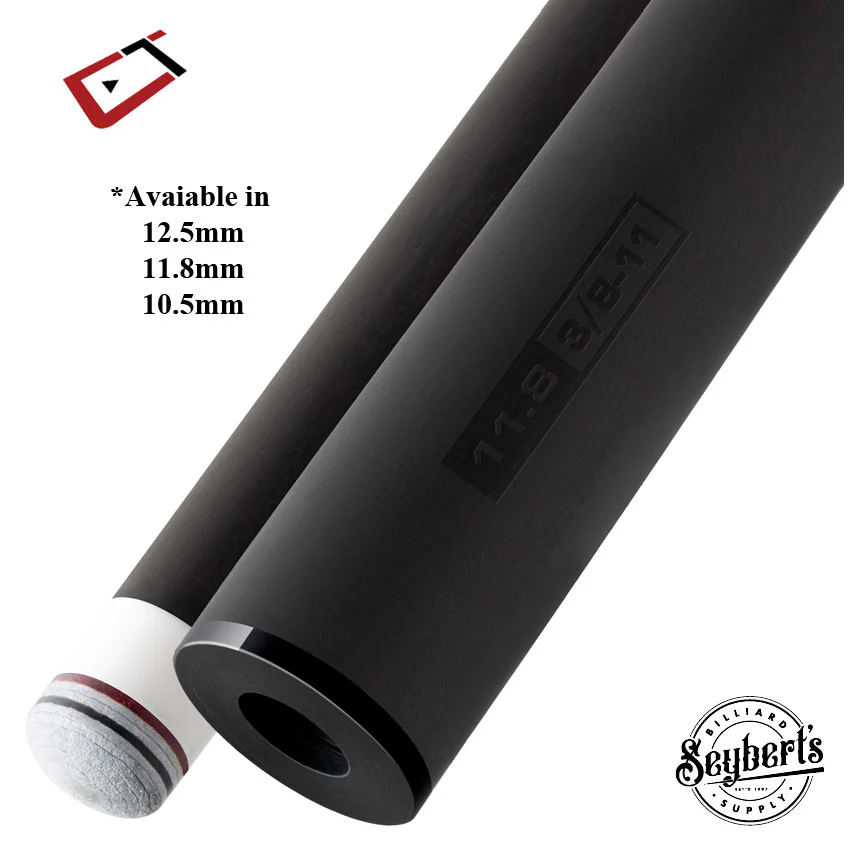 Cuetec Cynergy 3/8 x 11 Thin Collar Carbon Shaft