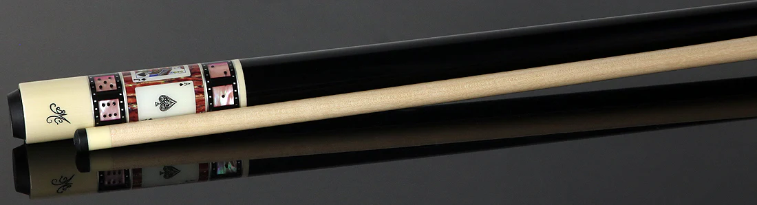 Meucci BMC Casino 9 Black/Pink Pool Cue with Pro Shaft - BMC9BKPKPRO - Image 3