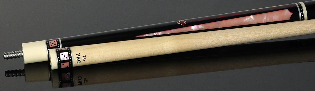 Meucci BMC Casino 9 Black/Pink Pool Cue with Pro Shaft - BMC9BKPKPRO - Image 4