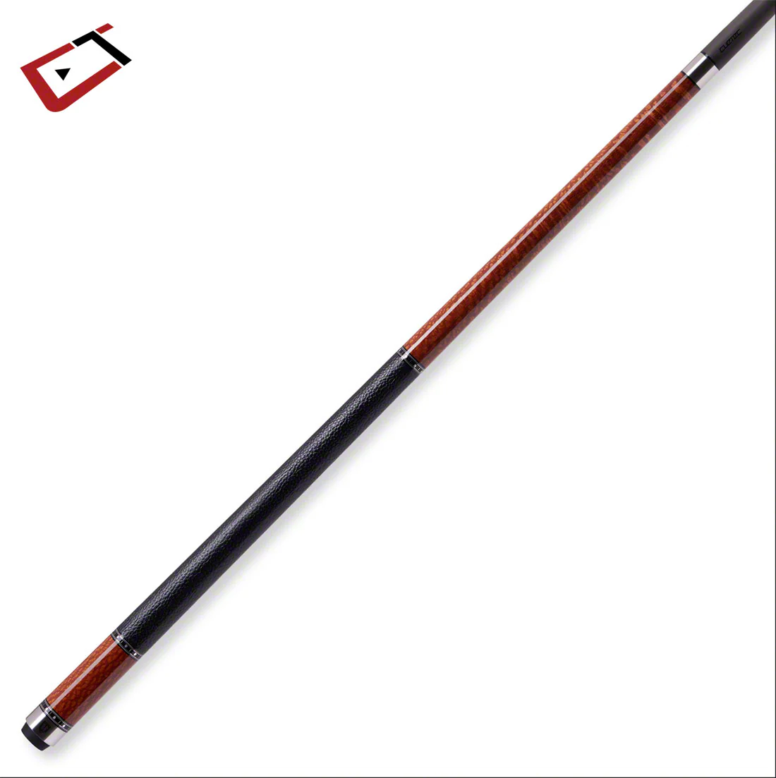 Cuetec Cynergy Truewood Leopard II Leather Wrap Play Cue - 95-108LTW - Image 5