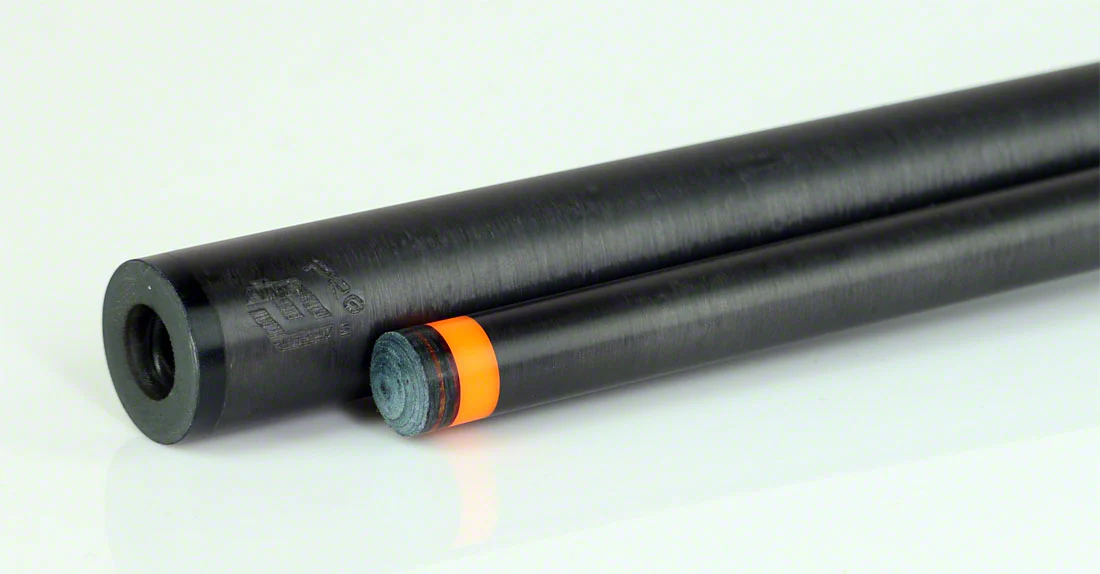 Tiger Fortis Pro Carbon Fiber Shaft Thin Black Collar-Radial - Image 2