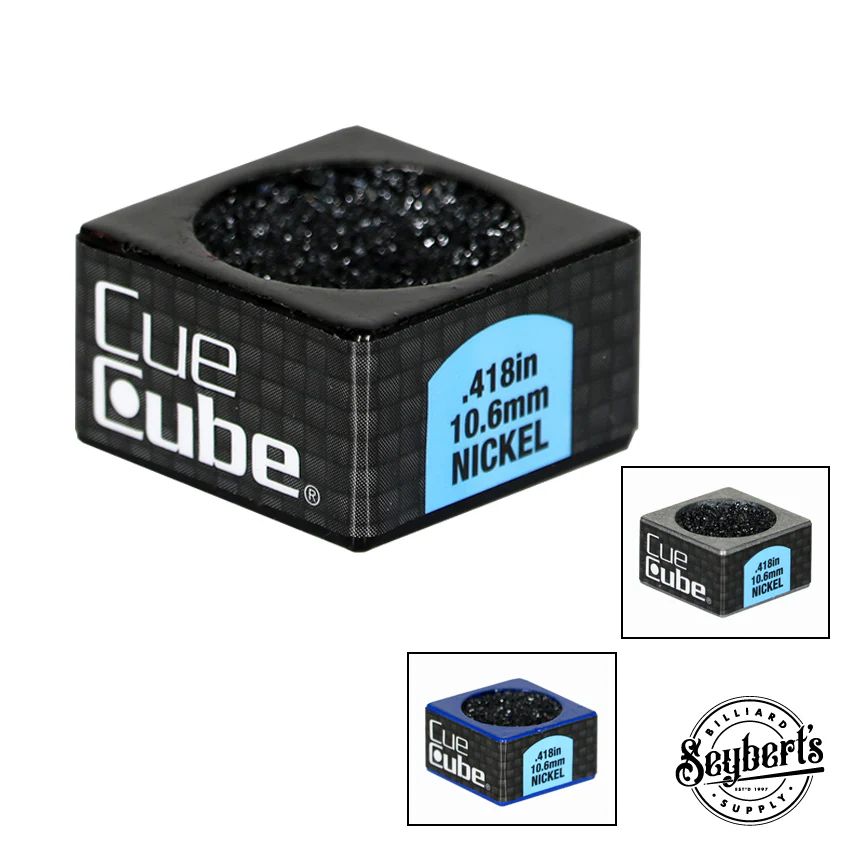 Cue Cube Shape and Scuff Tip Tool - .418" Nickel