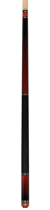 Cuelees Begonia Pool Cue with Black Sharkskin Wrap - LS-B08 - Image 4