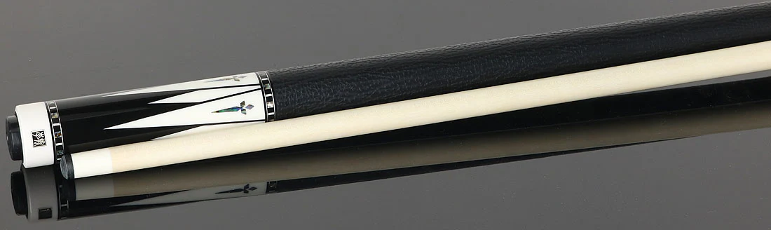 Cuelees Black Jade Dragon Pool Cue with Genuine Shark Skin Wrap - Image 3