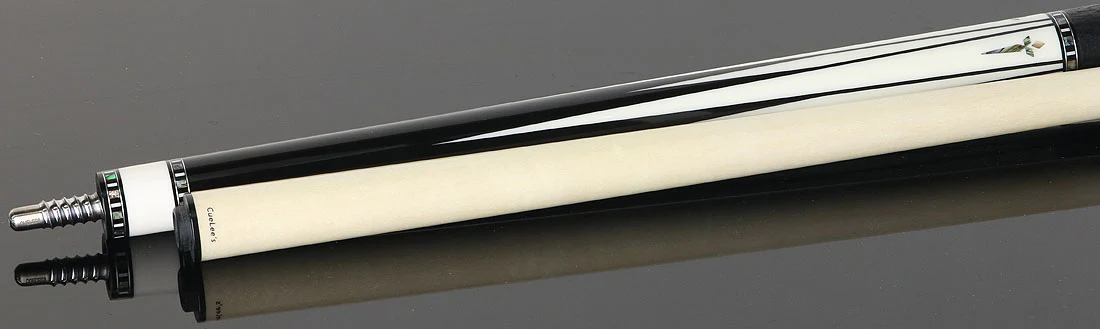 Cuelees Black Jade Dragon Pool Cue with Genuine Shark Skin Wrap - Image 4