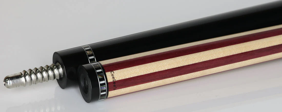 Cuelees Ebony and Curly Maple Break Cue - LS-BK01 - Image 4