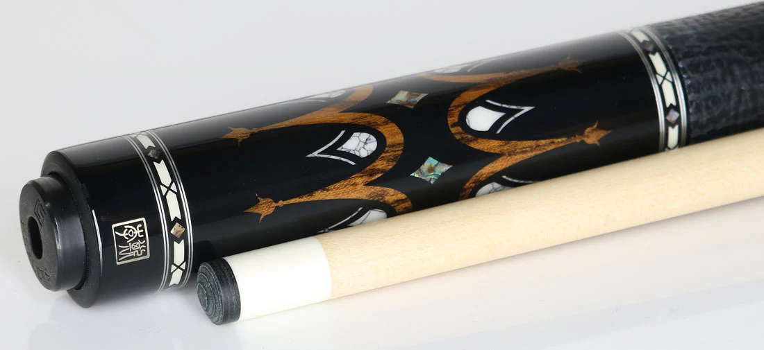 Cuelees Tyrant 1 Pool Cue with Shark Skin Wrap - LS-E01 - Image 2