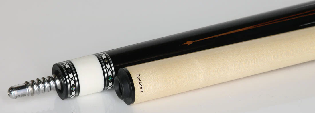 Cuelees Tyrant 2 Pool Cue with Shark Skin Wrap - LS-E02 - Image 3