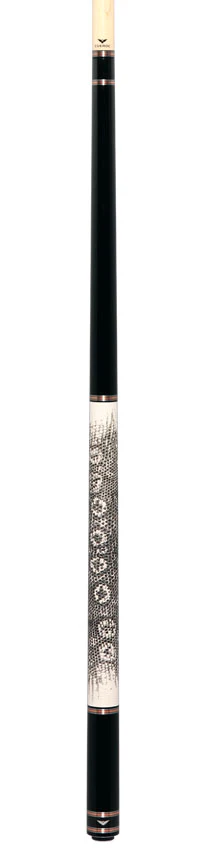 Cueroc Black Galaxy 1 Dymond Ebony Wood Pool Cue with Ring-Tailed Lizard Wrap - Image 6