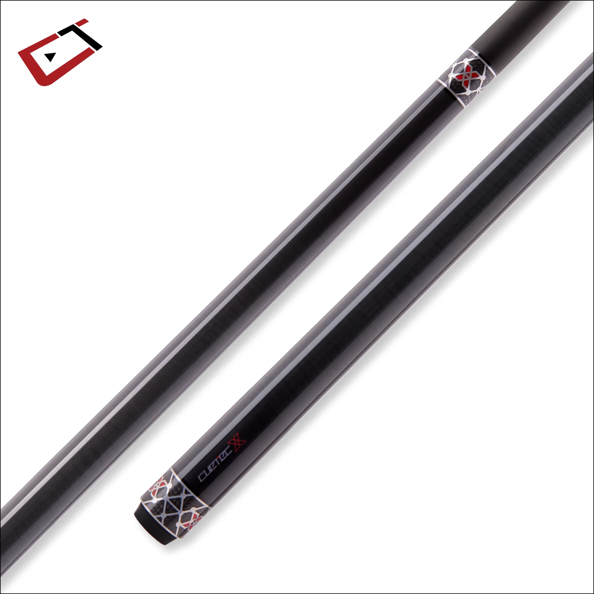 Cuetec Cynergy X Raw Black No-Wrap Pool Cue - 95-120 - Image 2