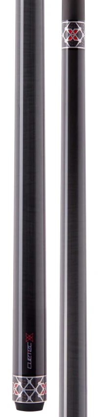 Cuetec Cynergy X Raw Black No-Wrap Pool Cue - 95-120 - Image 4