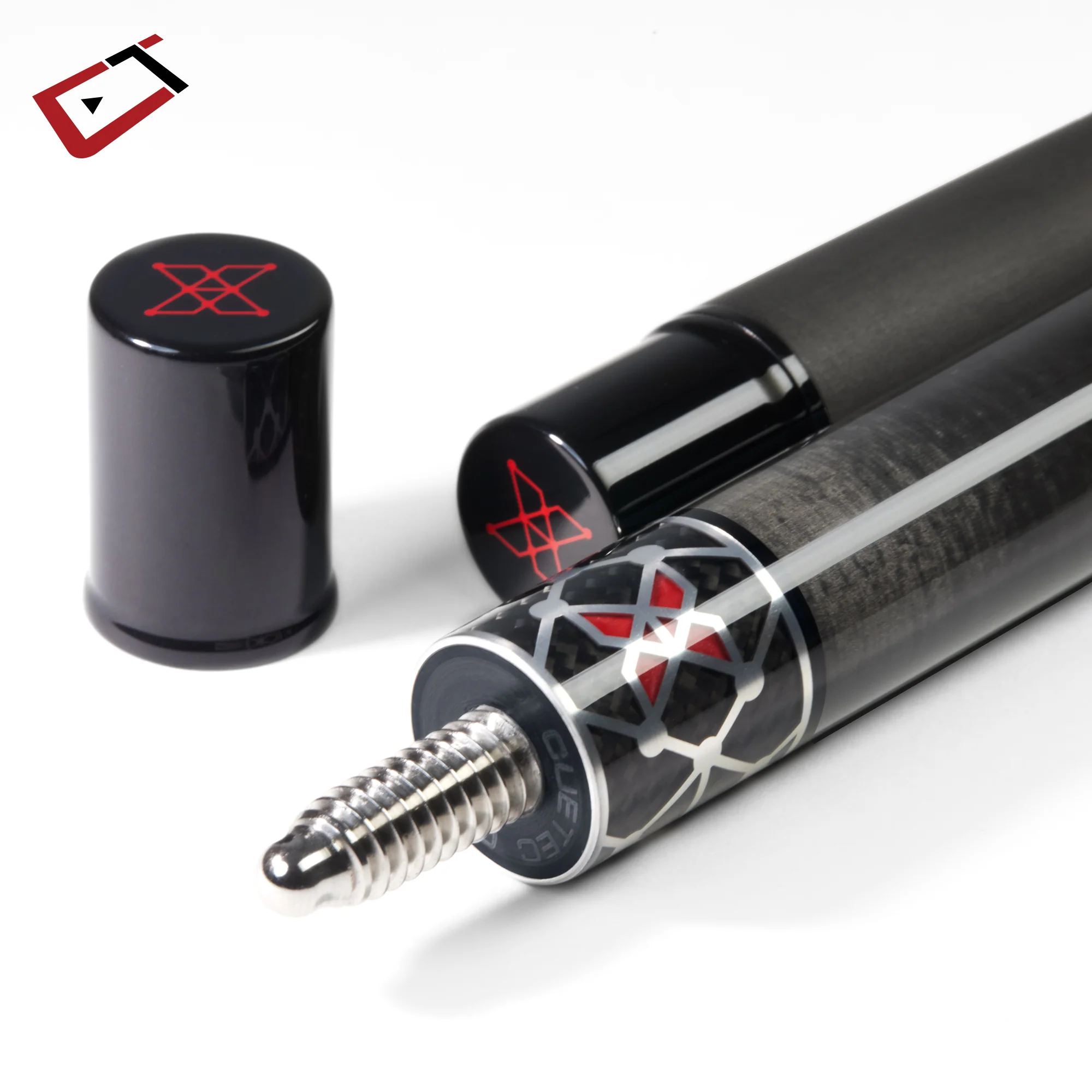 Cuetec Cynergy X Raw Black No-Wrap Pool Cue - 95-120 - Image 6