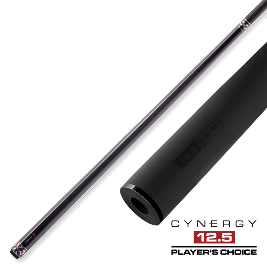 Cuetec Cynergy X Raw Black No-Wrap Pool Cue - 95-120 - Image 8