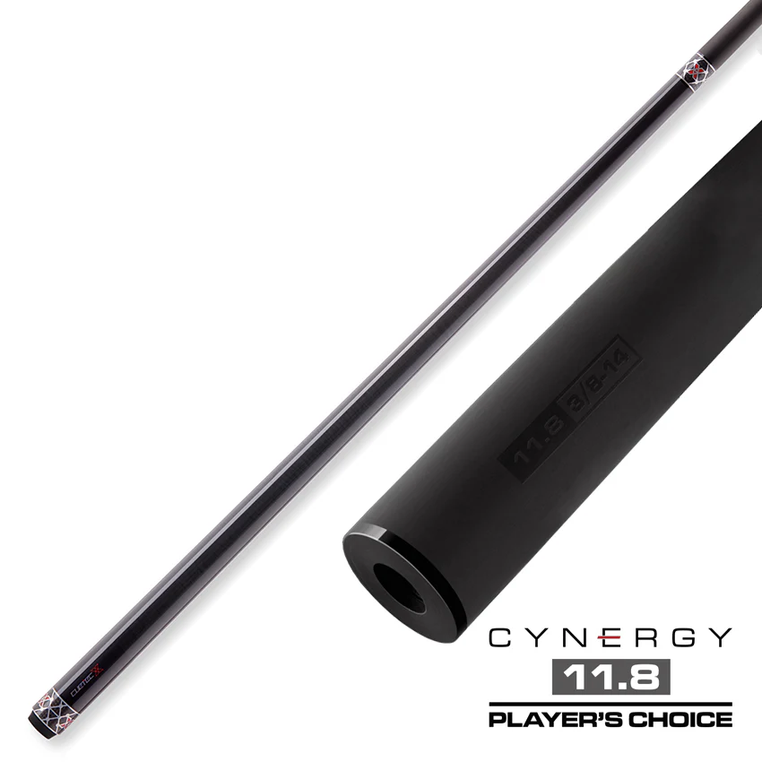 Cuetec Cynergy X Raw Black No-Wrap Pool Cue - 95-120 - Image 9