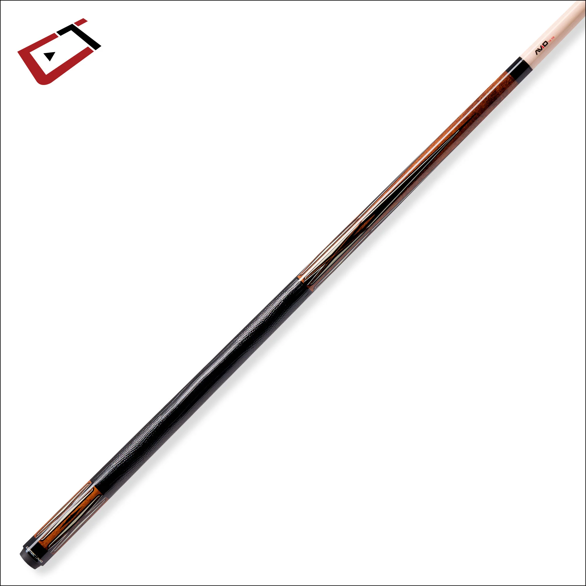 Cuetec Avid Proof Series Brown with Black Lizard Wrap Pool Cue - Image 6