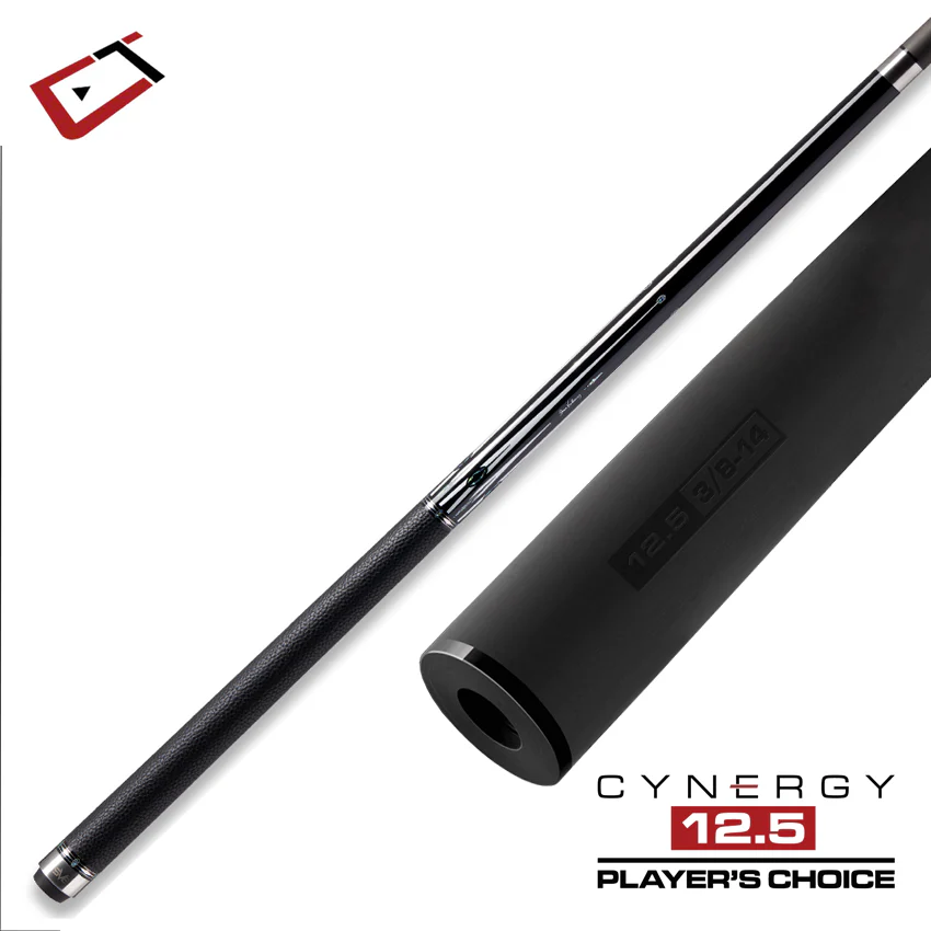 Cuetec Cynergy SVB Gen II Black Play Cue with Leather Wrap - Image 9