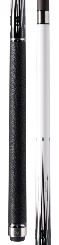 Cuetec Cynergy SVB Gen II White Play Cue with Leather Wrap - Image 3
