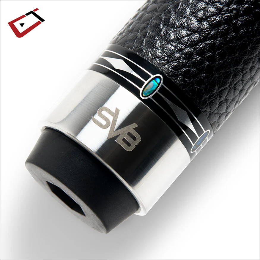 Cuetec Cynergy SVB Gen II White Play Cue with Leather Wrap - Image 6