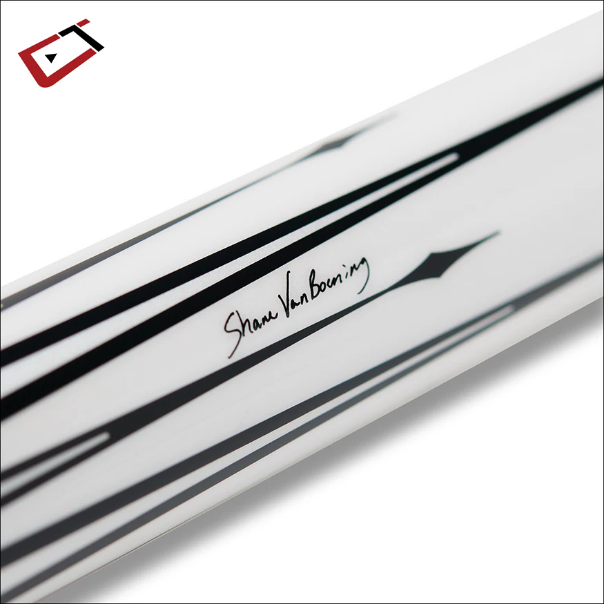 Cuetec Cynergy SVB Gen II White Play Cue with Leather Wrap - Image 8