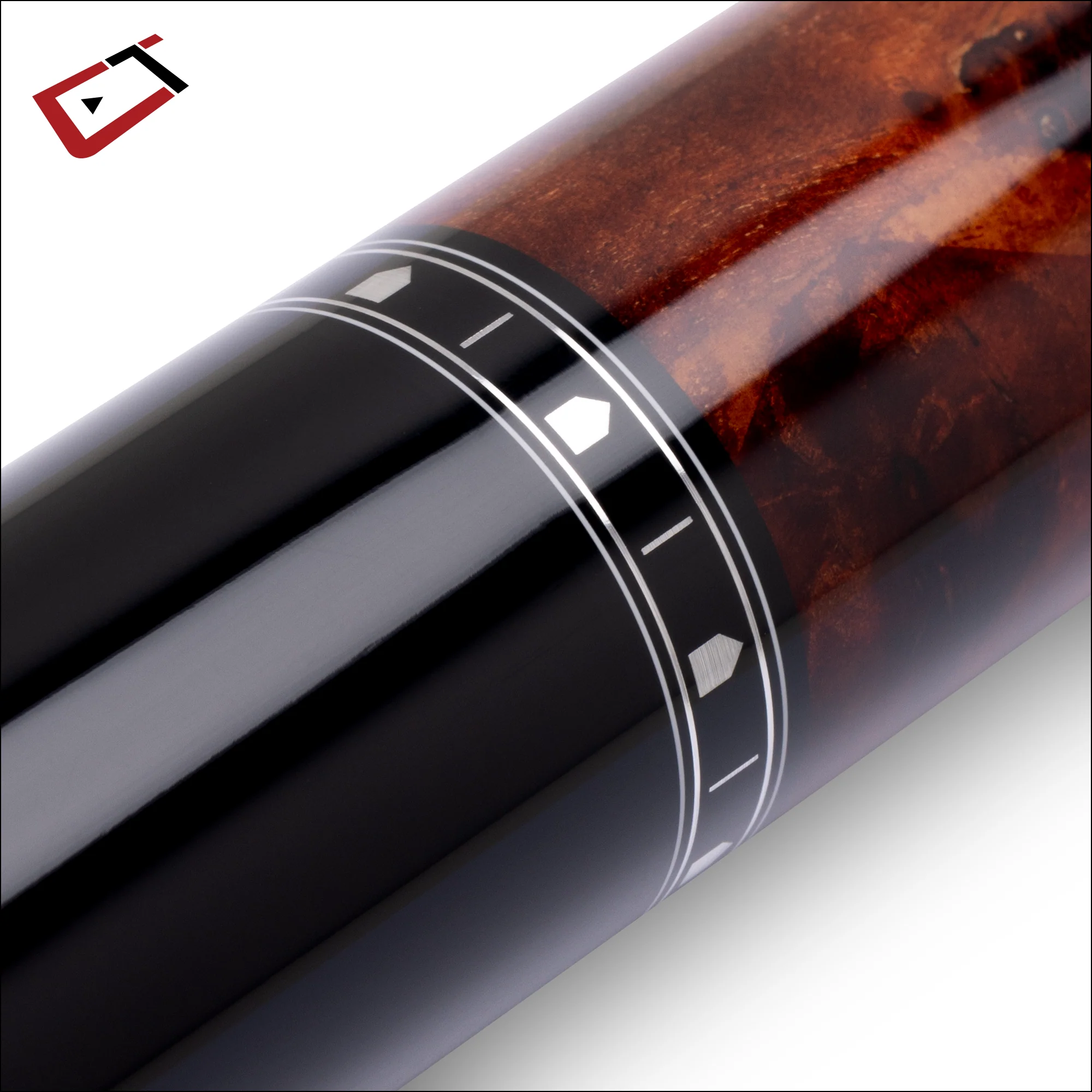 Cuetec Cynergy Truewood  Mappa Burl 2 Pool Cue - 95-112NW - Image 8